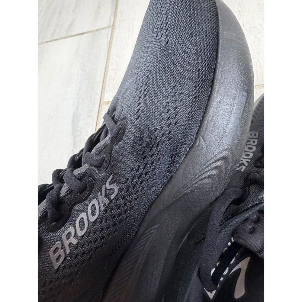 Brooks Adrenaline GTS 25 Mens Running Shoes Black Stability Sneakers 11D